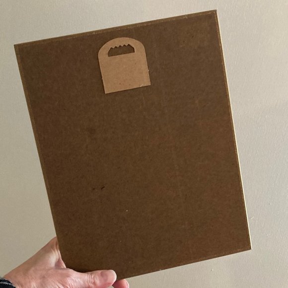 Jesus Baseball cross wall decor hard back gold trim - Picture 2 of 7